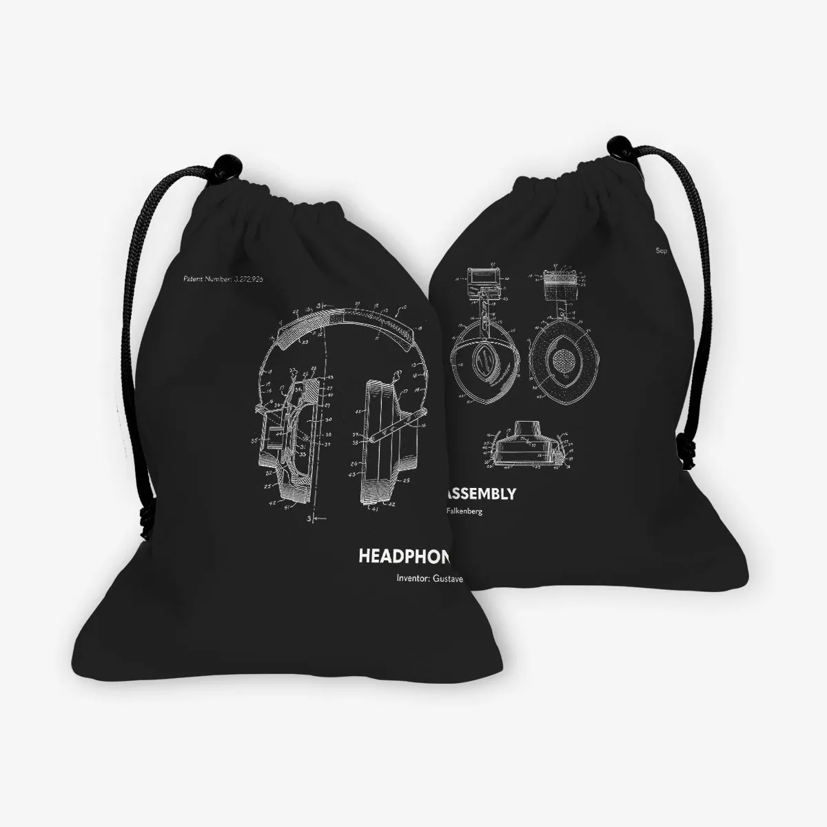 Headphone Assembly Dice Bag