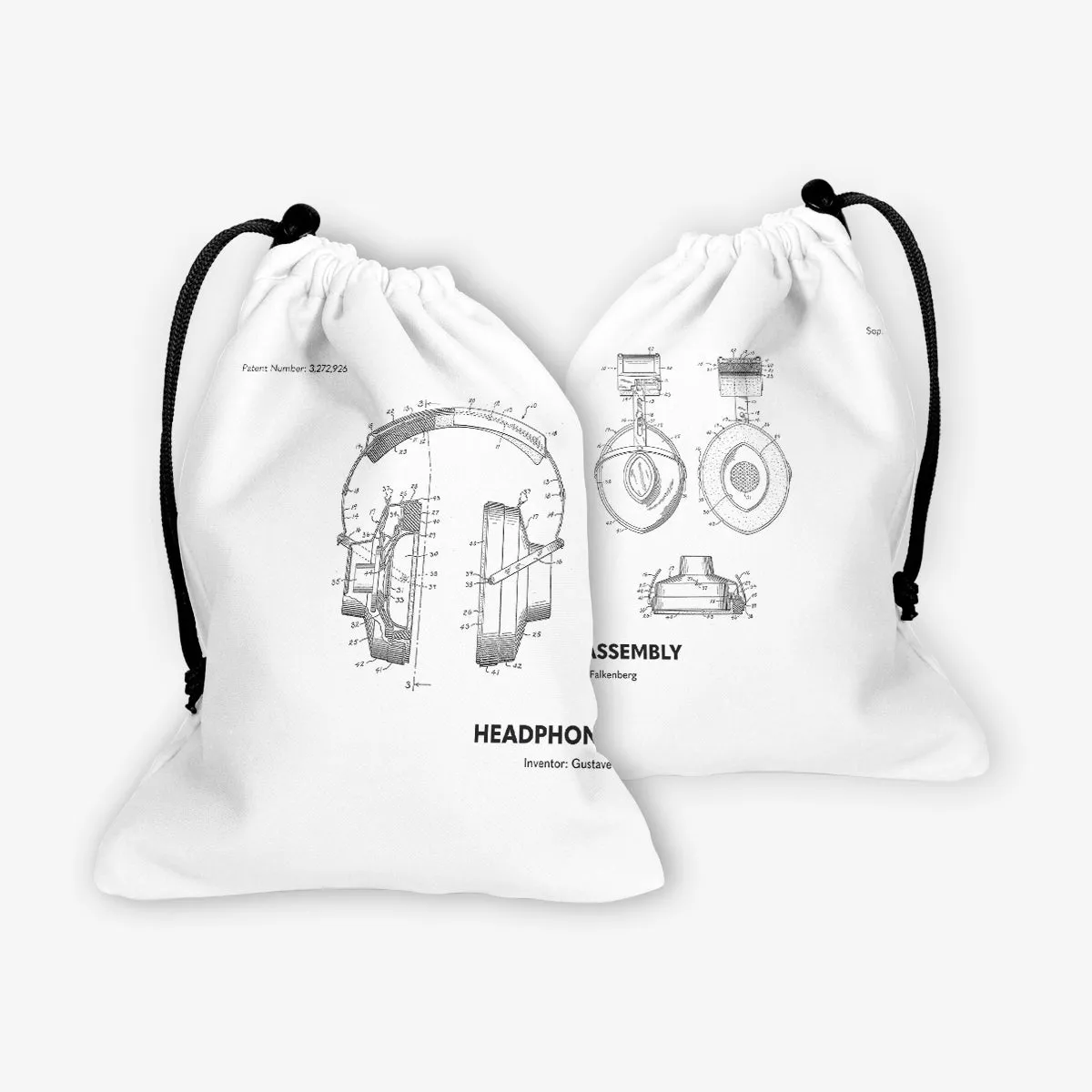 Headphone Assembly Dice Bag