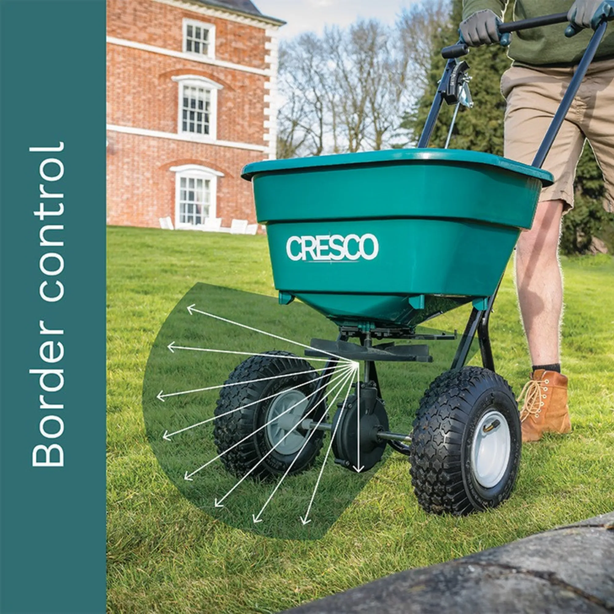 Heavy Duty Rock Salt and Fertiliser Spreader