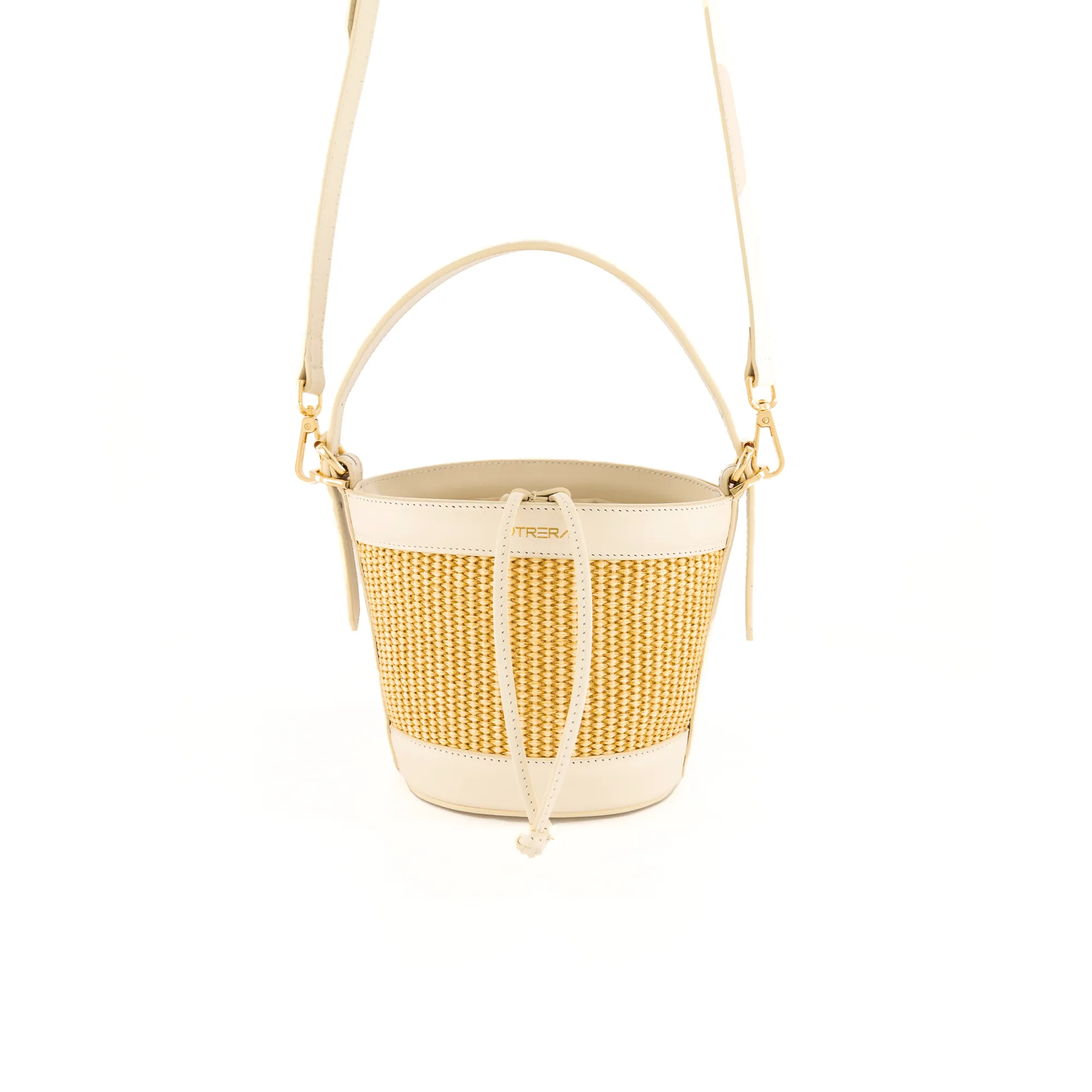 Helios Bucket Bag White