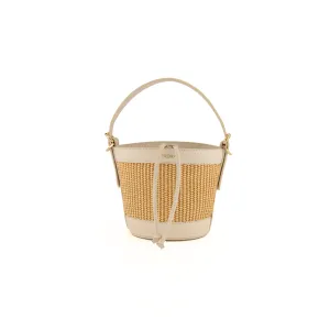 Helios Bucket Bag White