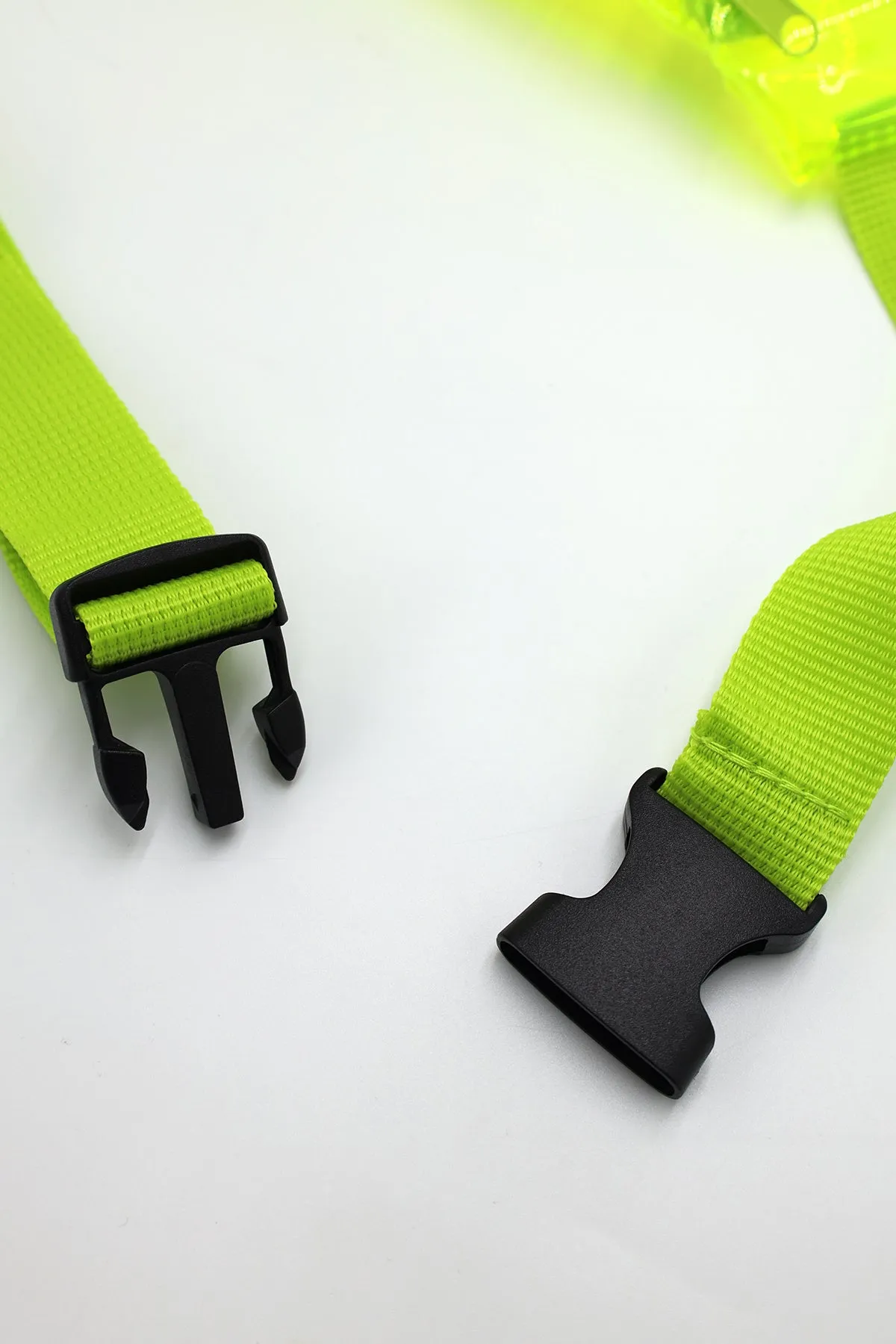 Highlighter Translucent Fanny Pack - Neon Yellow