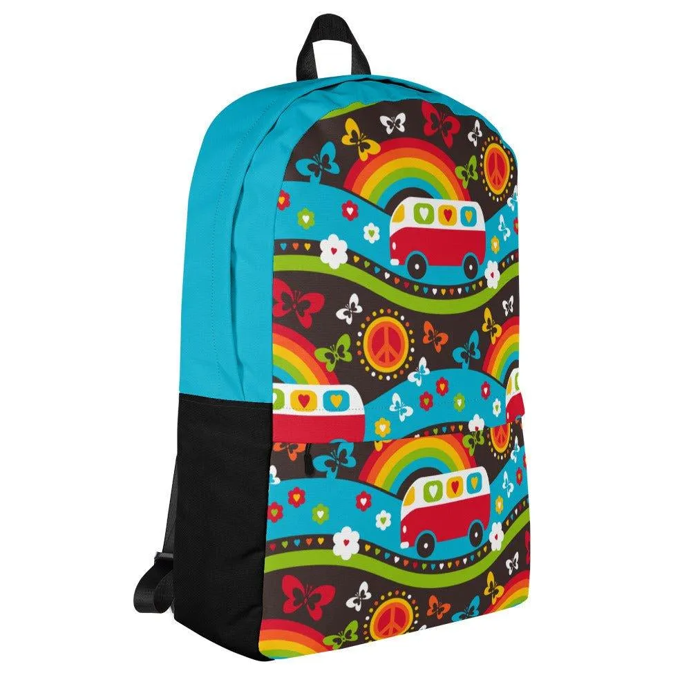 HIPPIE DAY rainbow - Backpack
