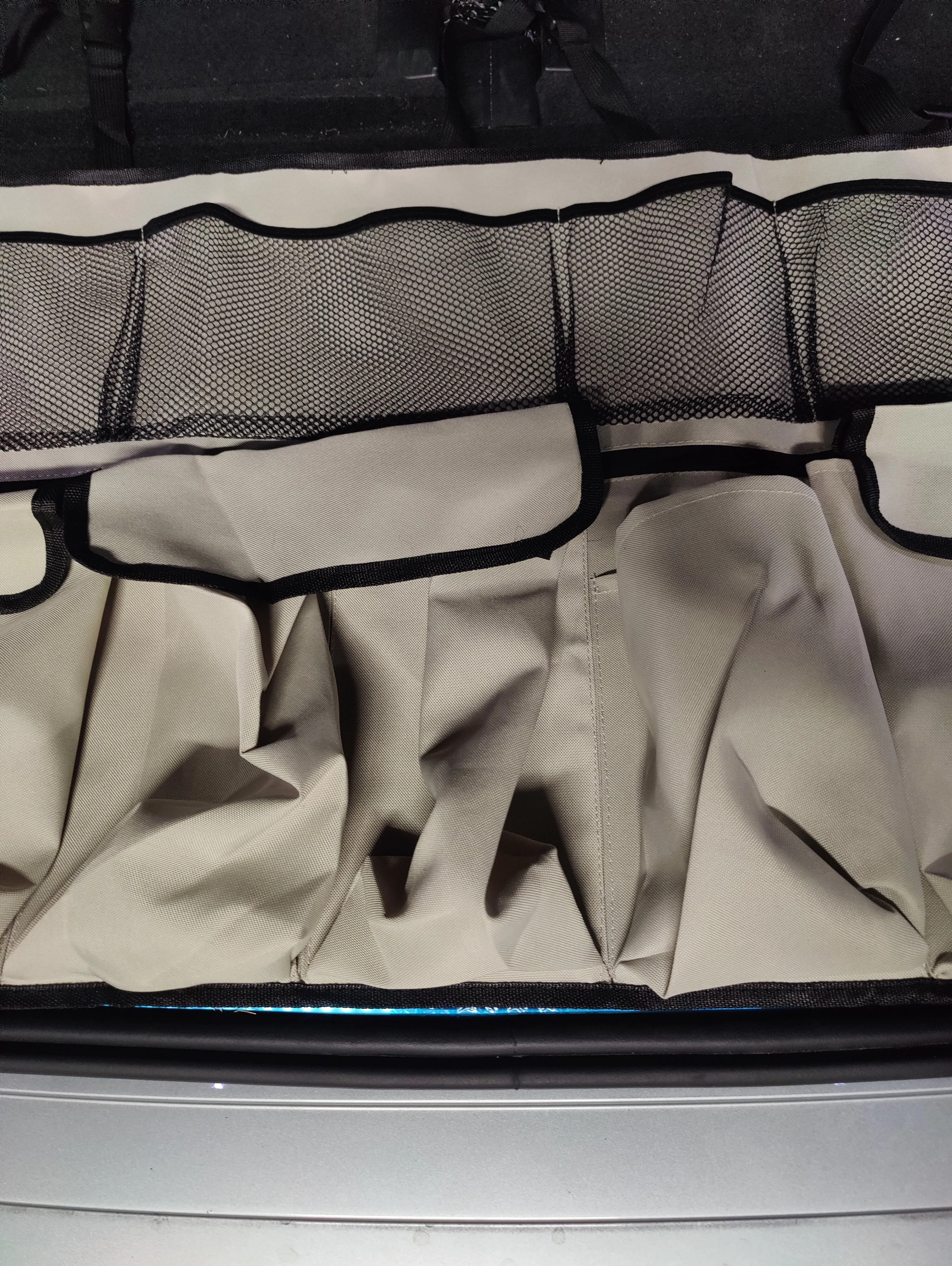 HomeRock Auto Trunk Storage Organizer - Car boot storage.