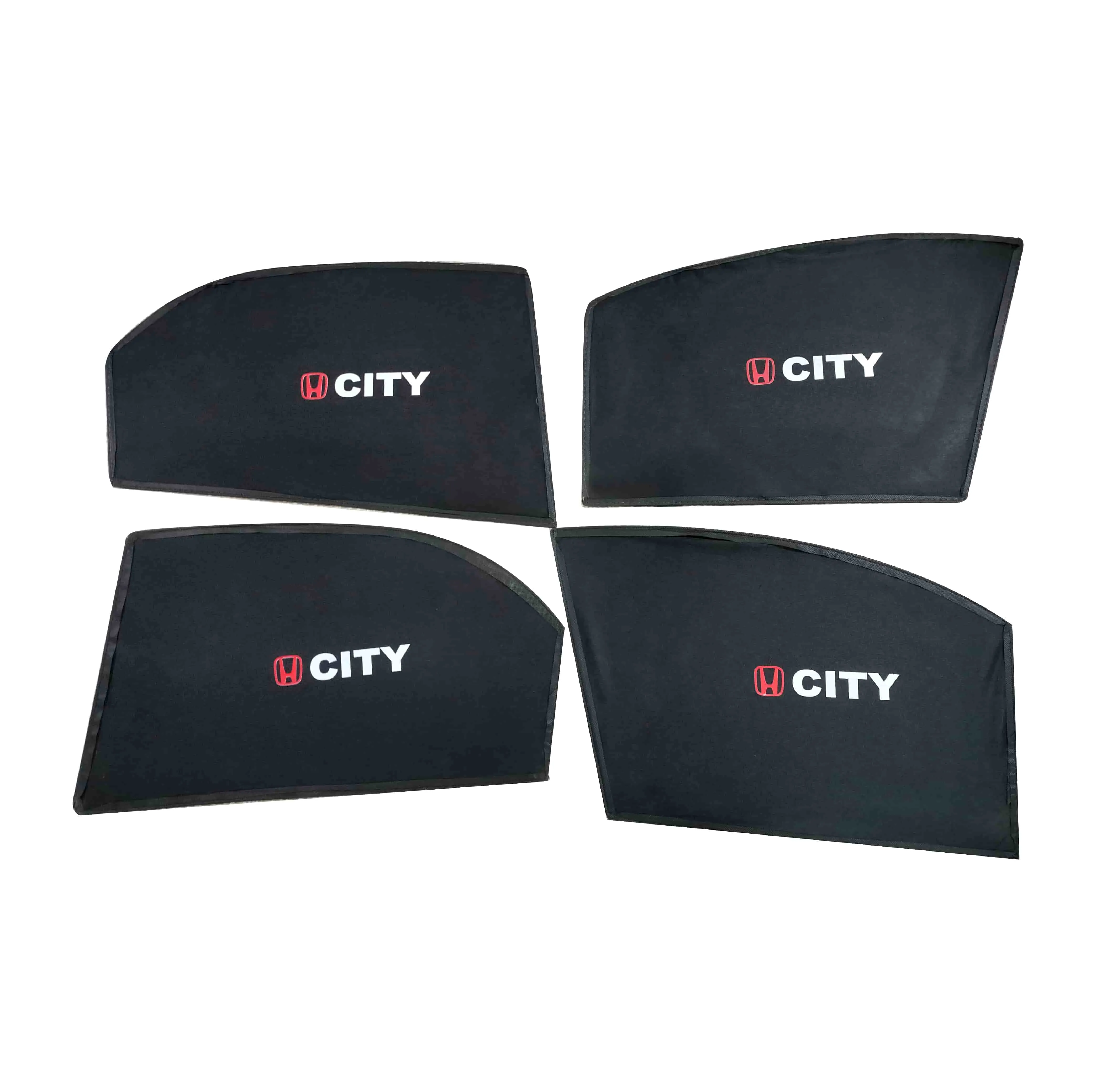 Honda City Foldable & Flexible Side Sunshade With Logo - Model 2006-2008 - Sun Shade | Parda