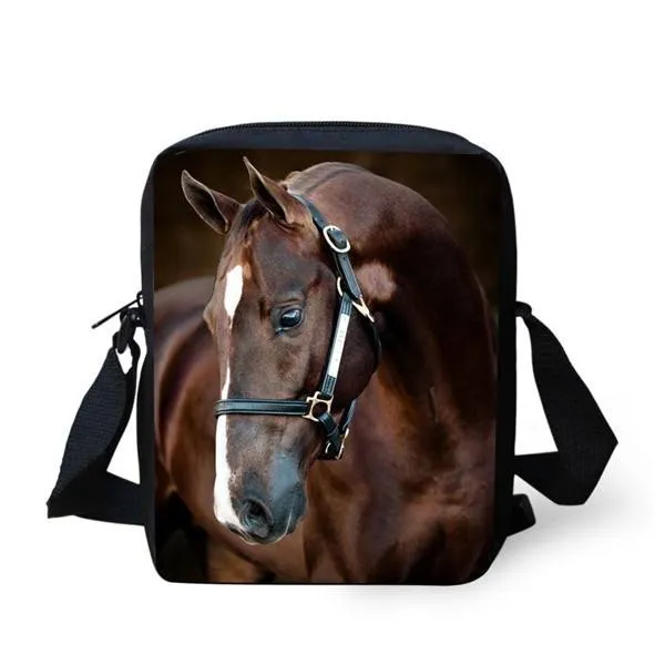 Horse Printed Handbag