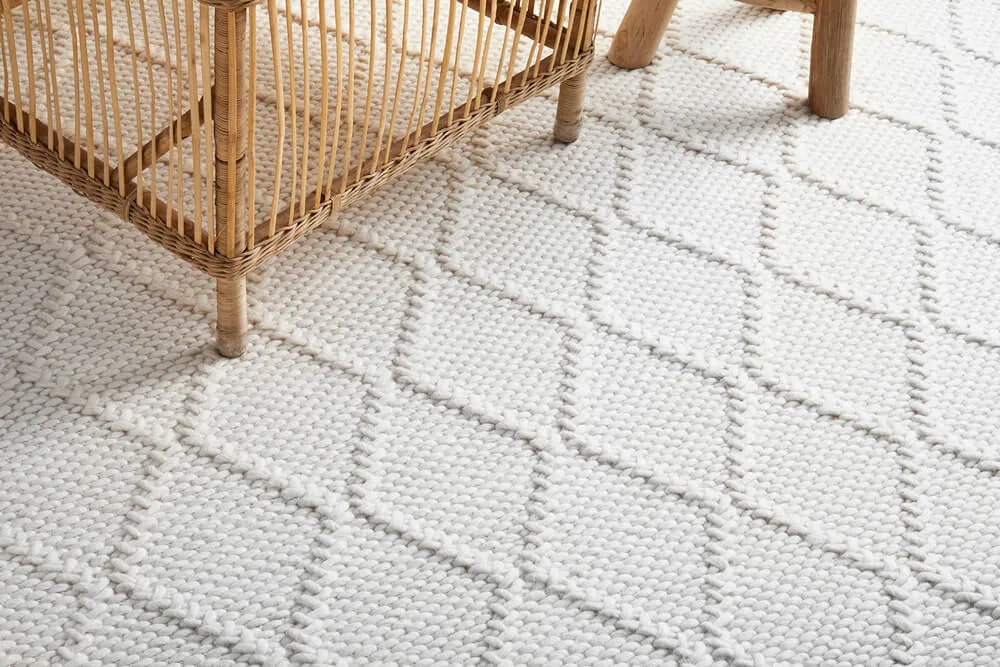 Huxley White Rug 400 x 300 CM