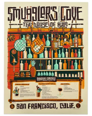 Ian Glaubinger - "Smuggler's Cove" print