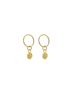 Ichu Golden Details Stud Earrings