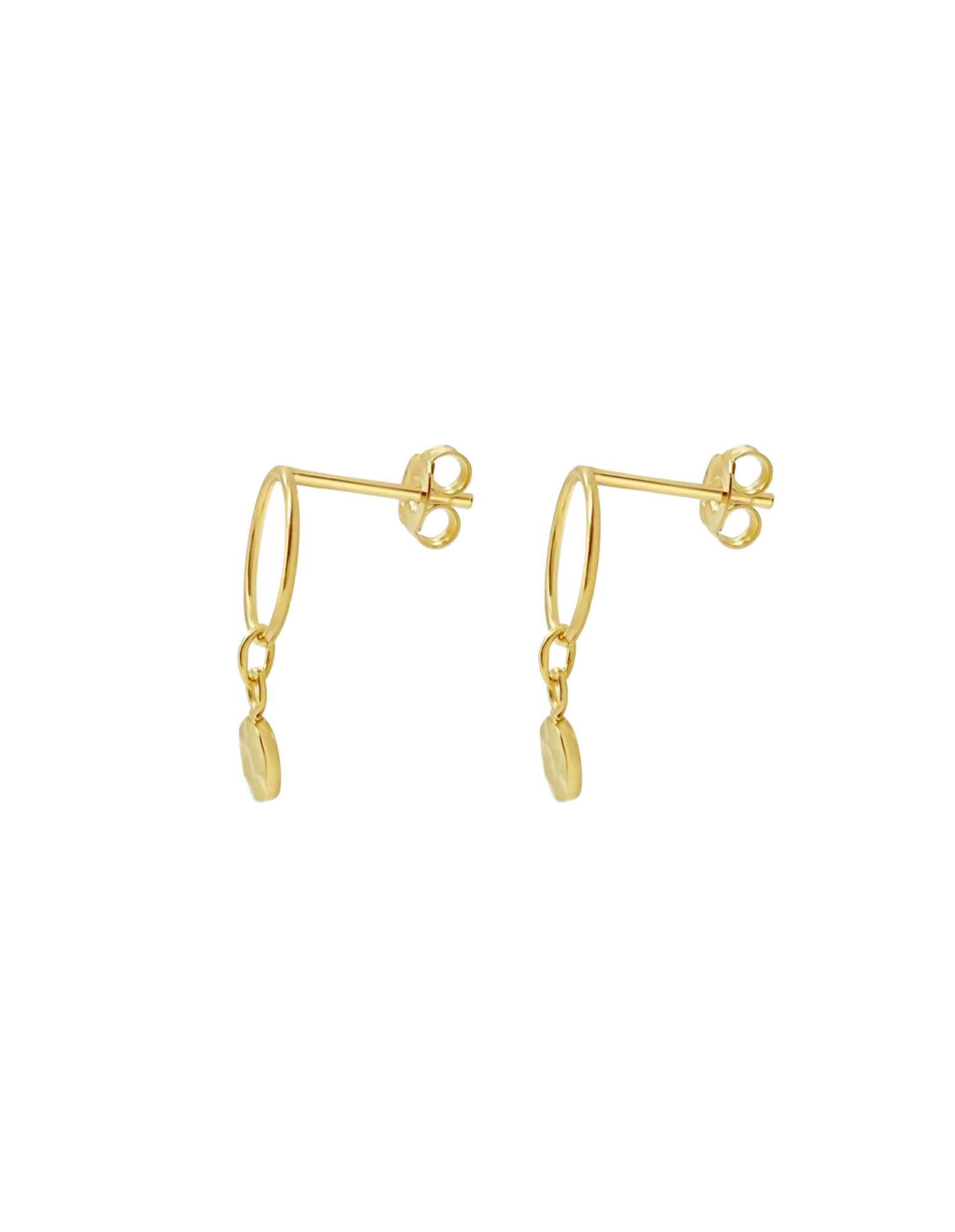 Ichu Golden Details Stud Earrings