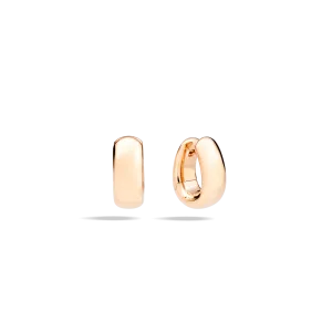 Iconica rose gold earrings