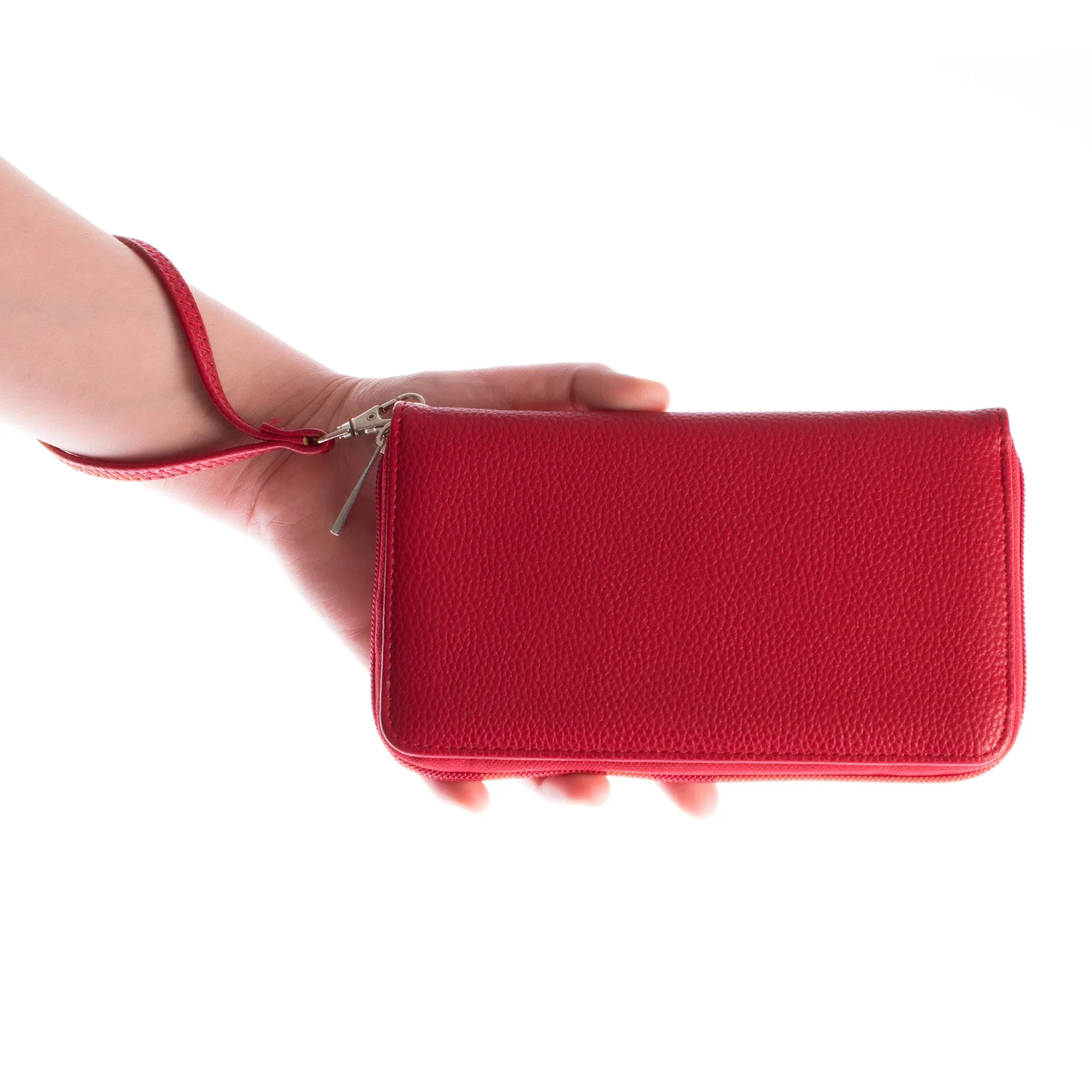Indiana University Zip Organizer Wallet Pebble