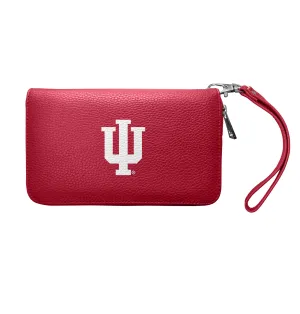 Indiana University Zip Organizer Wallet Pebble