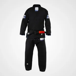 Inverted Gear Canvas BJJ Gi - Black