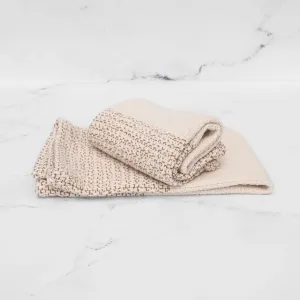 Ivory & Sand Handwoven Kitchen Towel