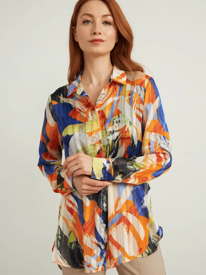 Joseph Ribkoff Multi Coloured Blouse 212081