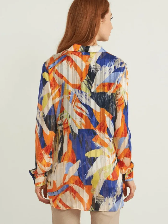 Joseph Ribkoff Multi Coloured Blouse 212081