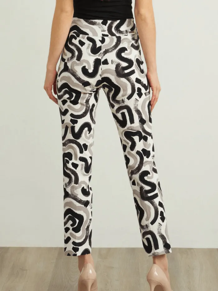 Joseph Ribkoff S Pattern Trousers 212140