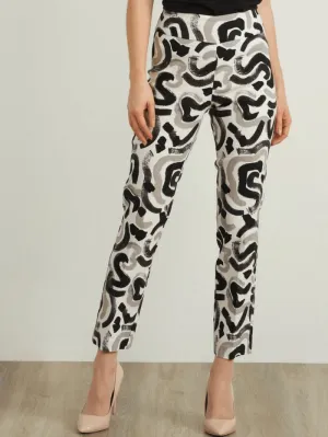 Joseph Ribkoff S Pattern Trousers 212140