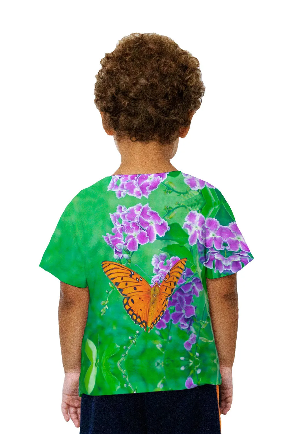 Kids Beautiful Orange Butterfly