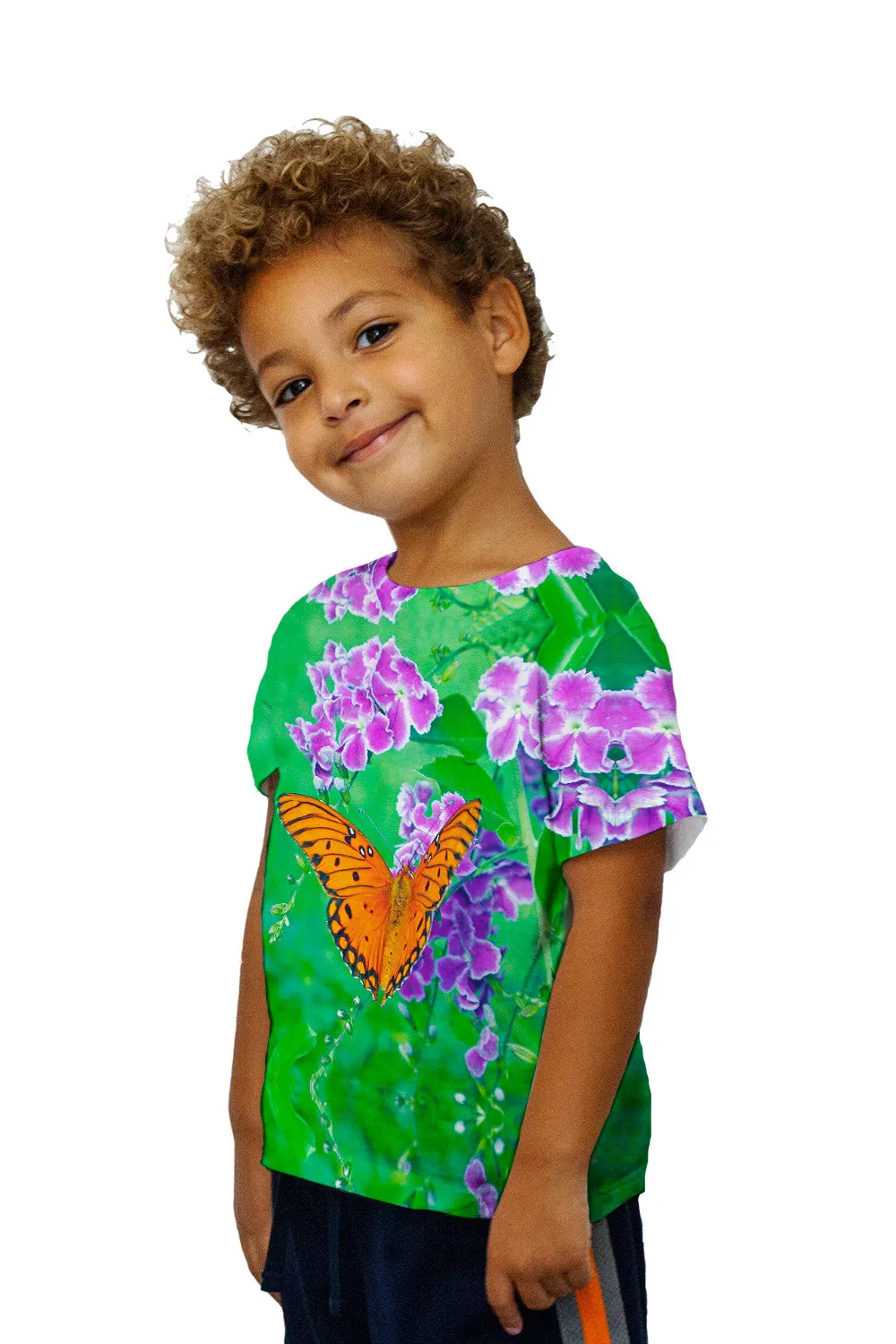 Kids Beautiful Orange Butterfly