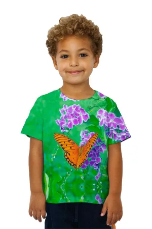 Kids Beautiful Orange Butterfly