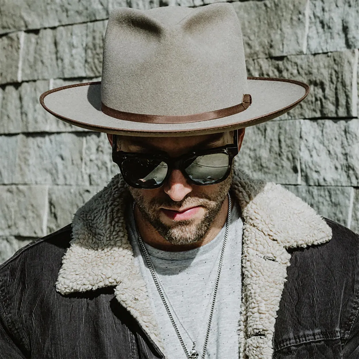 KING BABY - "THE SANTA MONICA" Sunglasses in Grey Tortoise