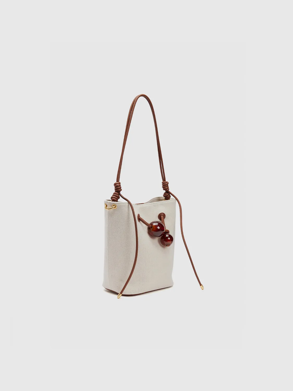 Knot Décor Bucket Bag