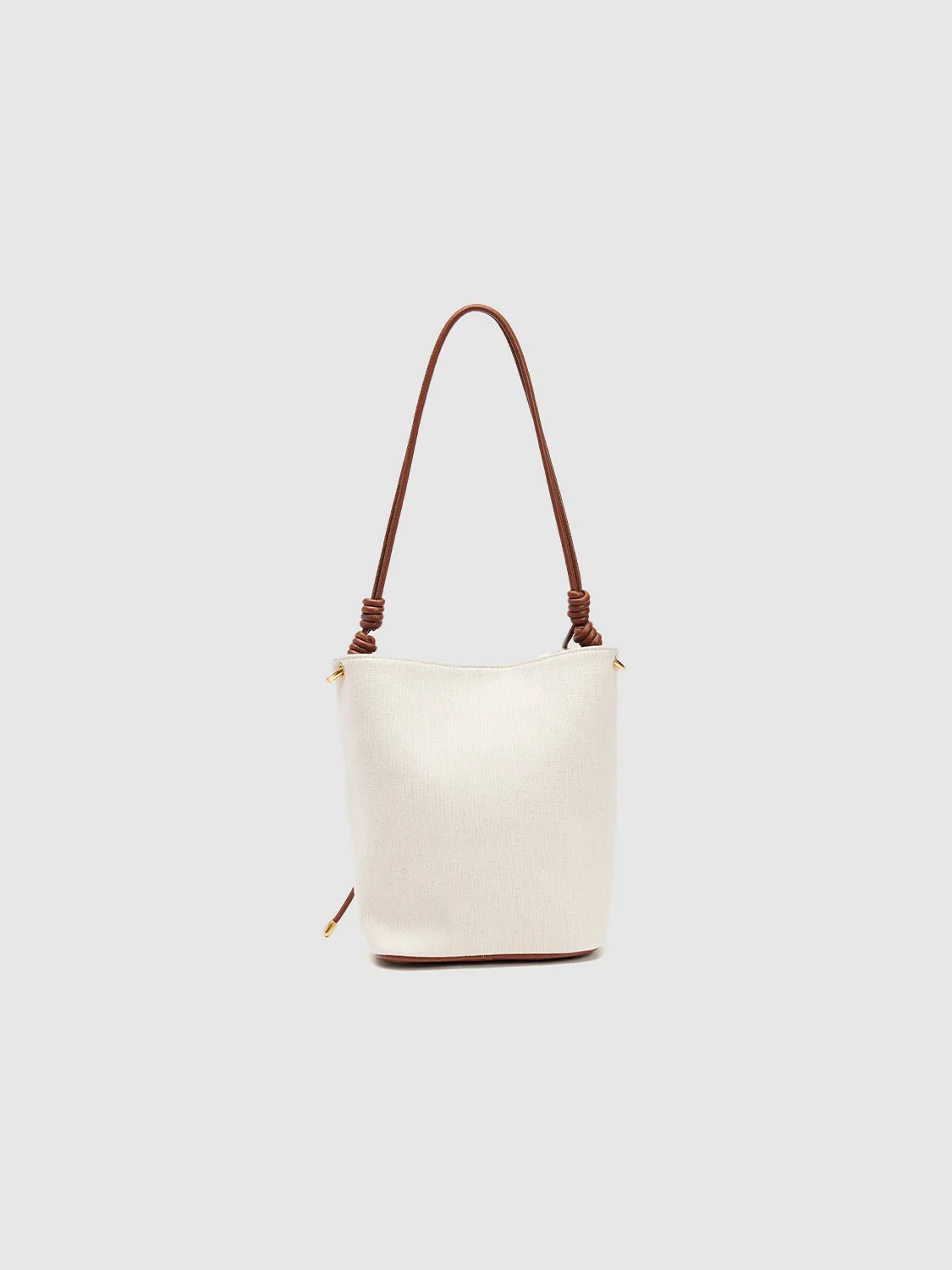 Knot Décor Bucket Bag