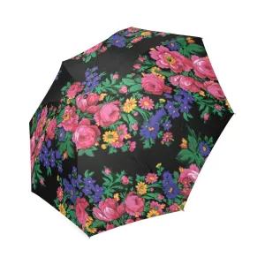 Kokum's Revenge-Black Foldable Umbrella