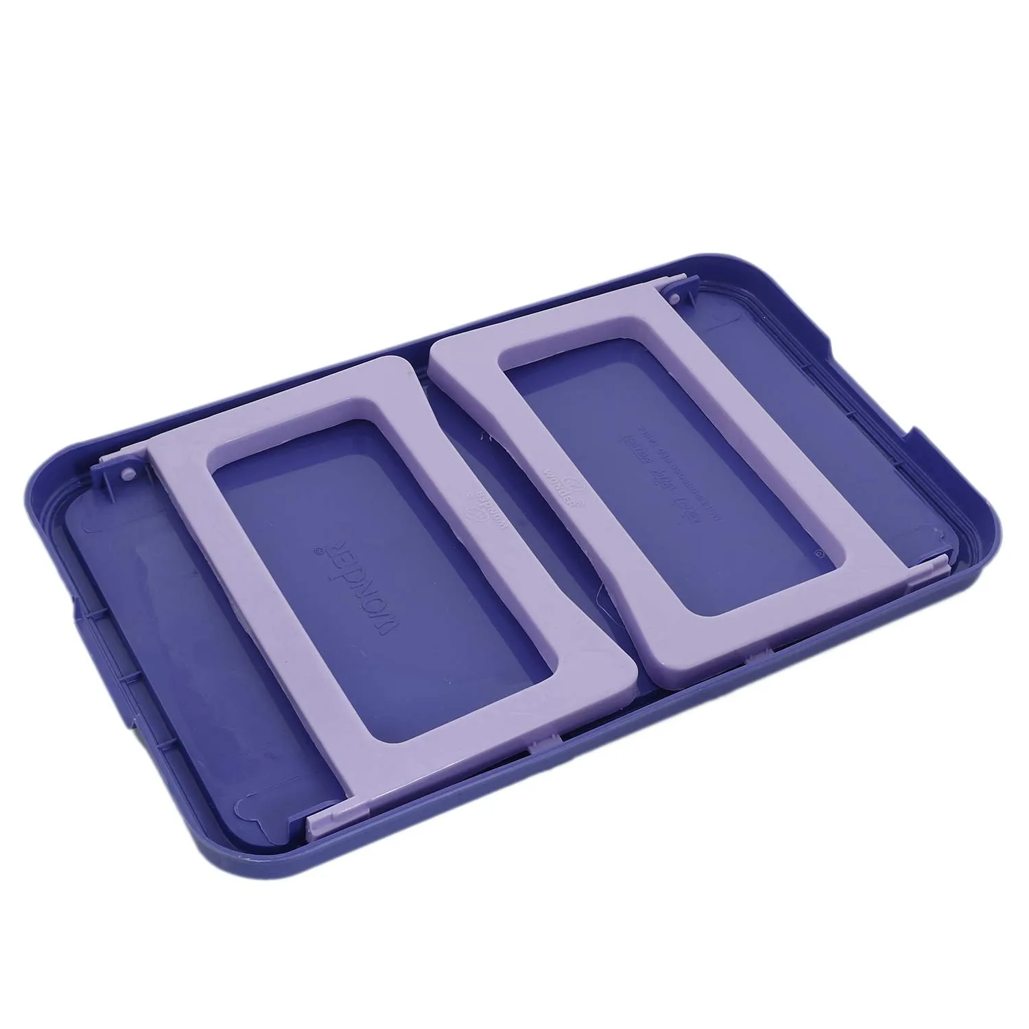 Kuber Industries Plastic 2 Pieces Ludo, Snakes and Ladders Printed Foldable Study Table (Purple) - CTKTC34855