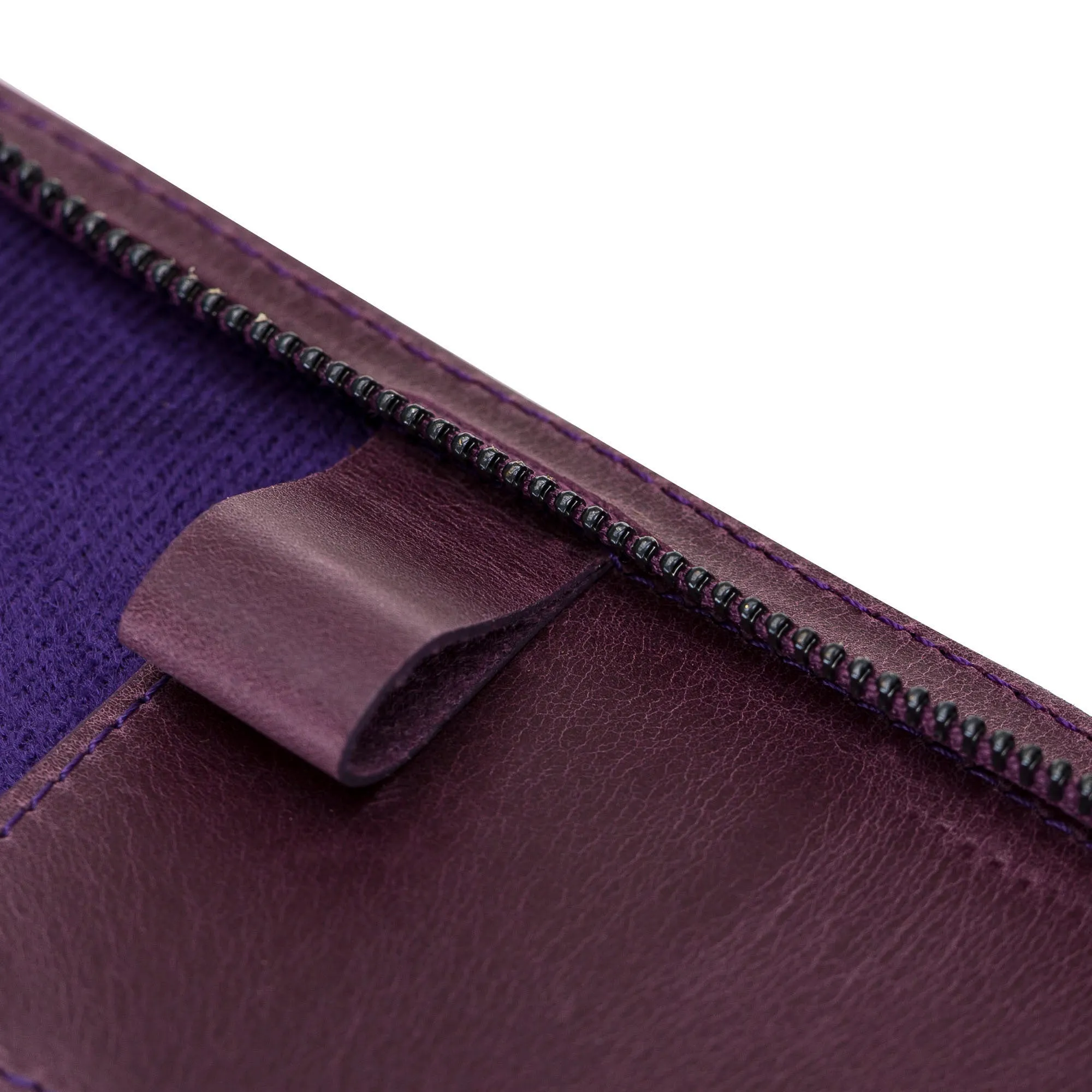 Leather Passport Organizer Bag