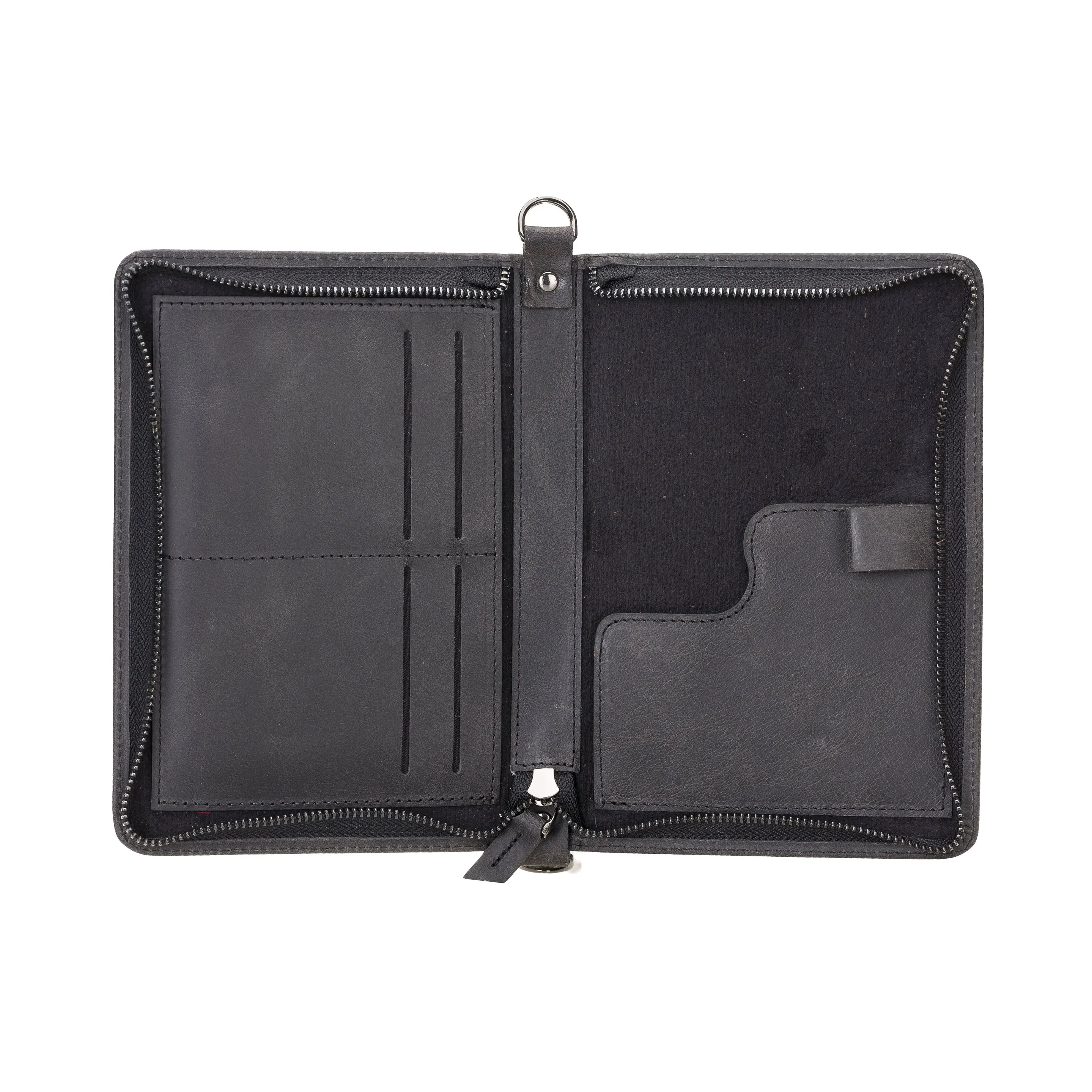 Leather Passport Organizer Bag