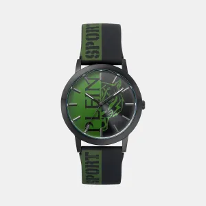 Legend Men Black Analog Silicon Watch PSLBA0523