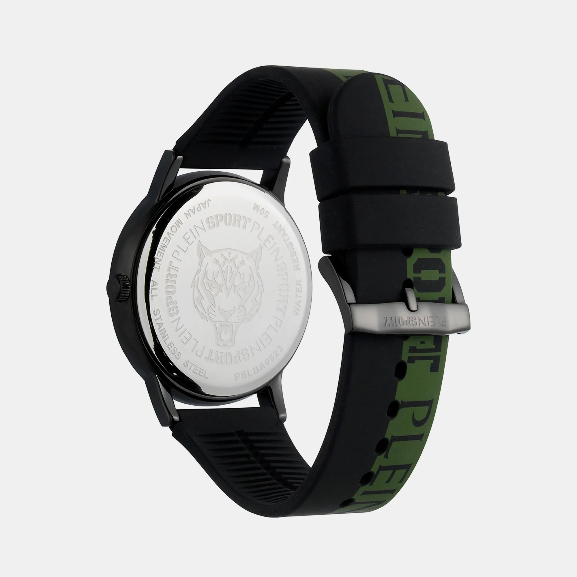 Legend Men Black Analog Silicon Watch PSLBA0523