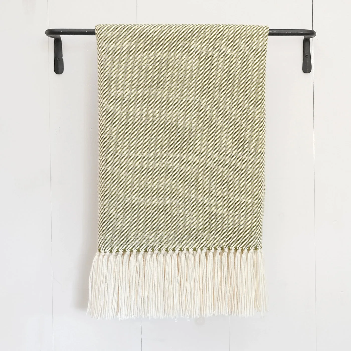 Lemongrass Handwoven Alpaca Throw