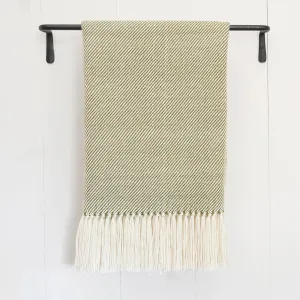 Lemongrass Handwoven Alpaca Throw