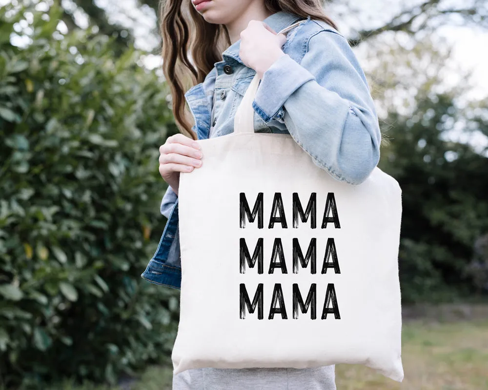 Mama on Repeat Summer Tote Bag