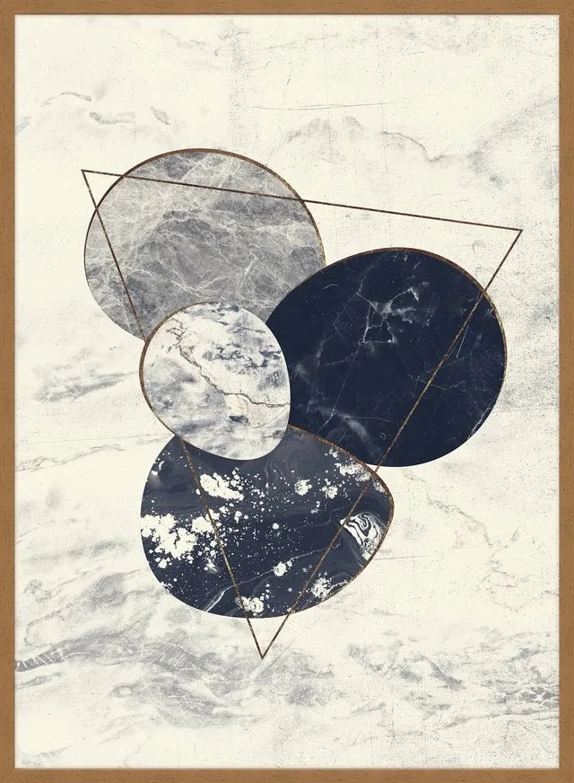Marble Pebbles Print