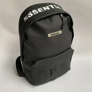 Mens Fog Essentials Bag FOG FEAR OF ESS Leather Men's Backpack School Bag
