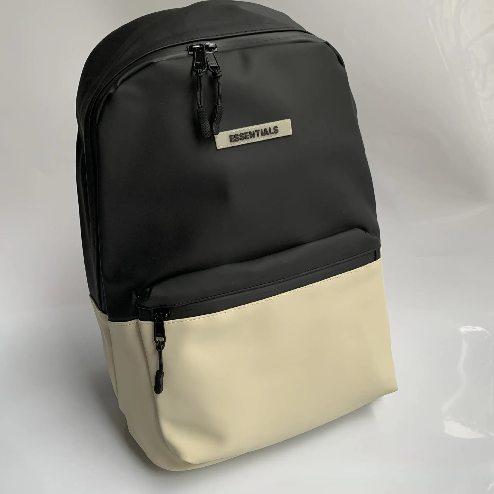 Mens Fog Essentials Bag FOG FEAR OF ESS Leather Men's Backpack School Bag