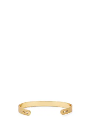 Metal Cuff With Stone Details