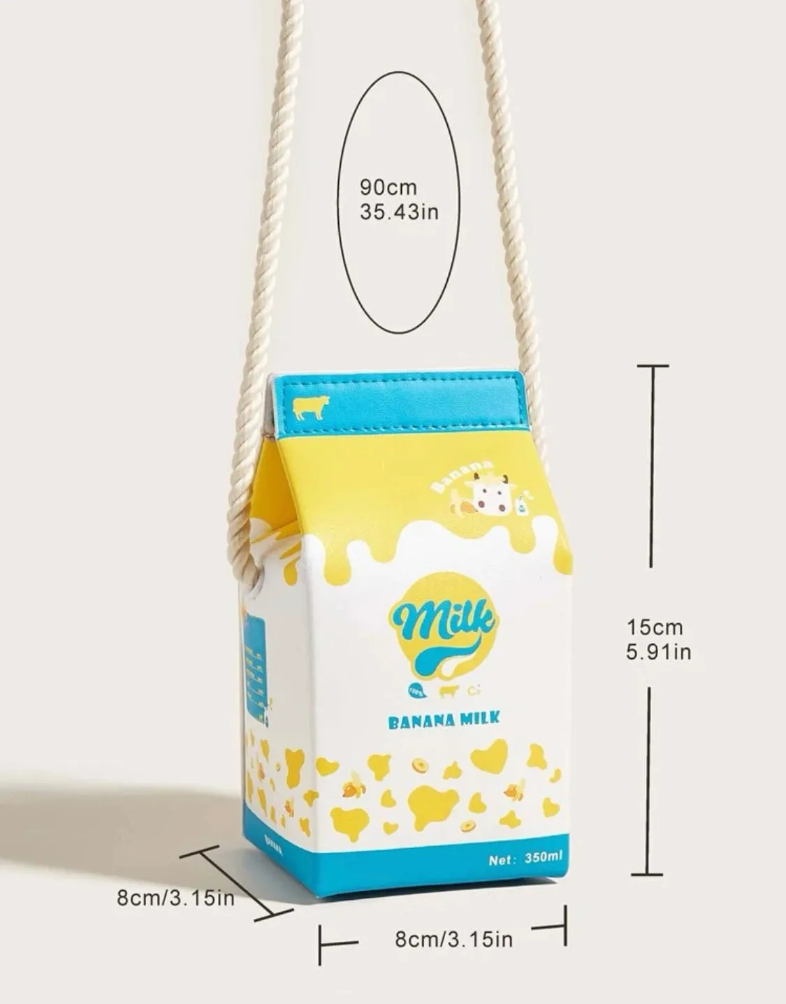 Milk Carton Design Bag