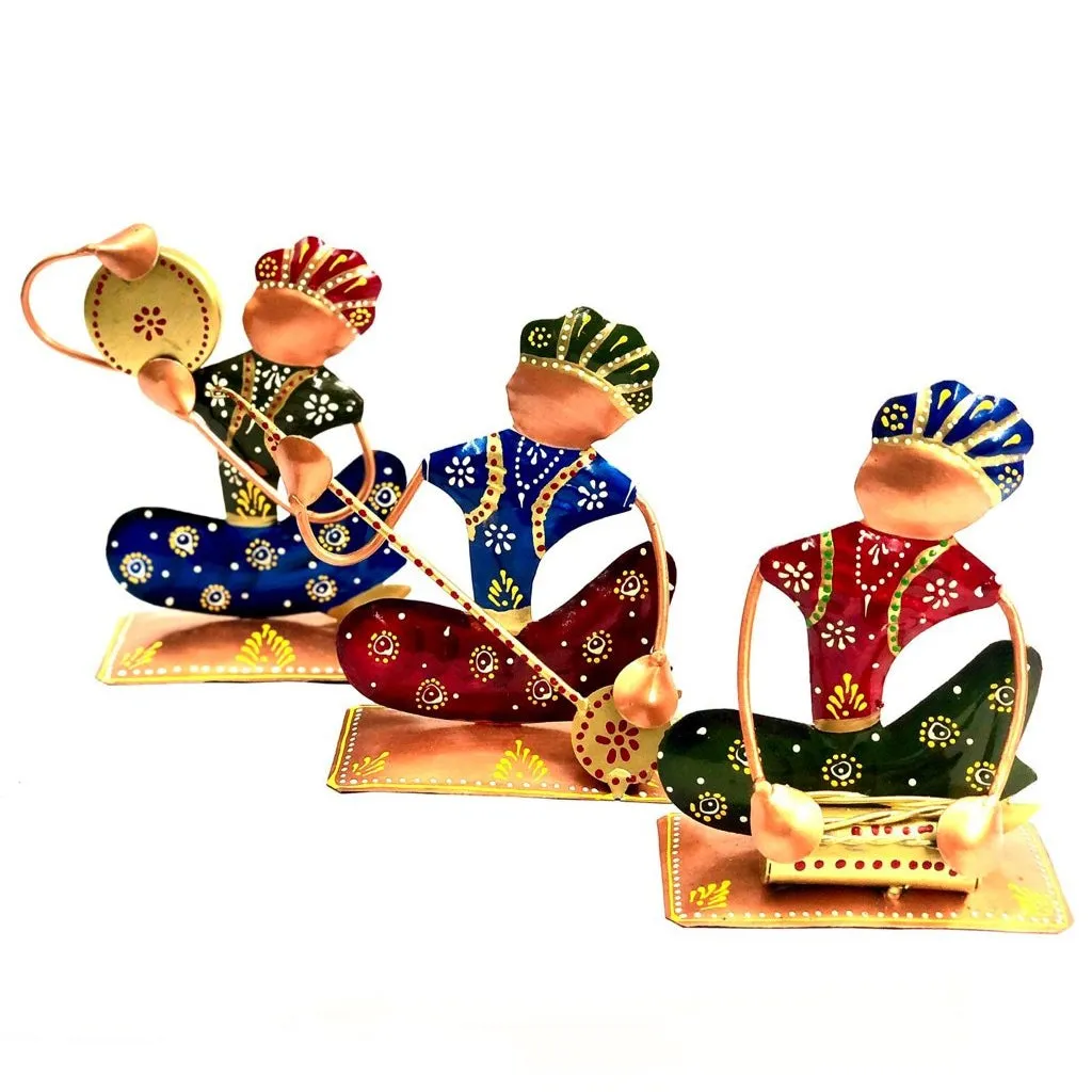 Musician Figurines Playing Instruments Striking Collection Only At Tamrapatra