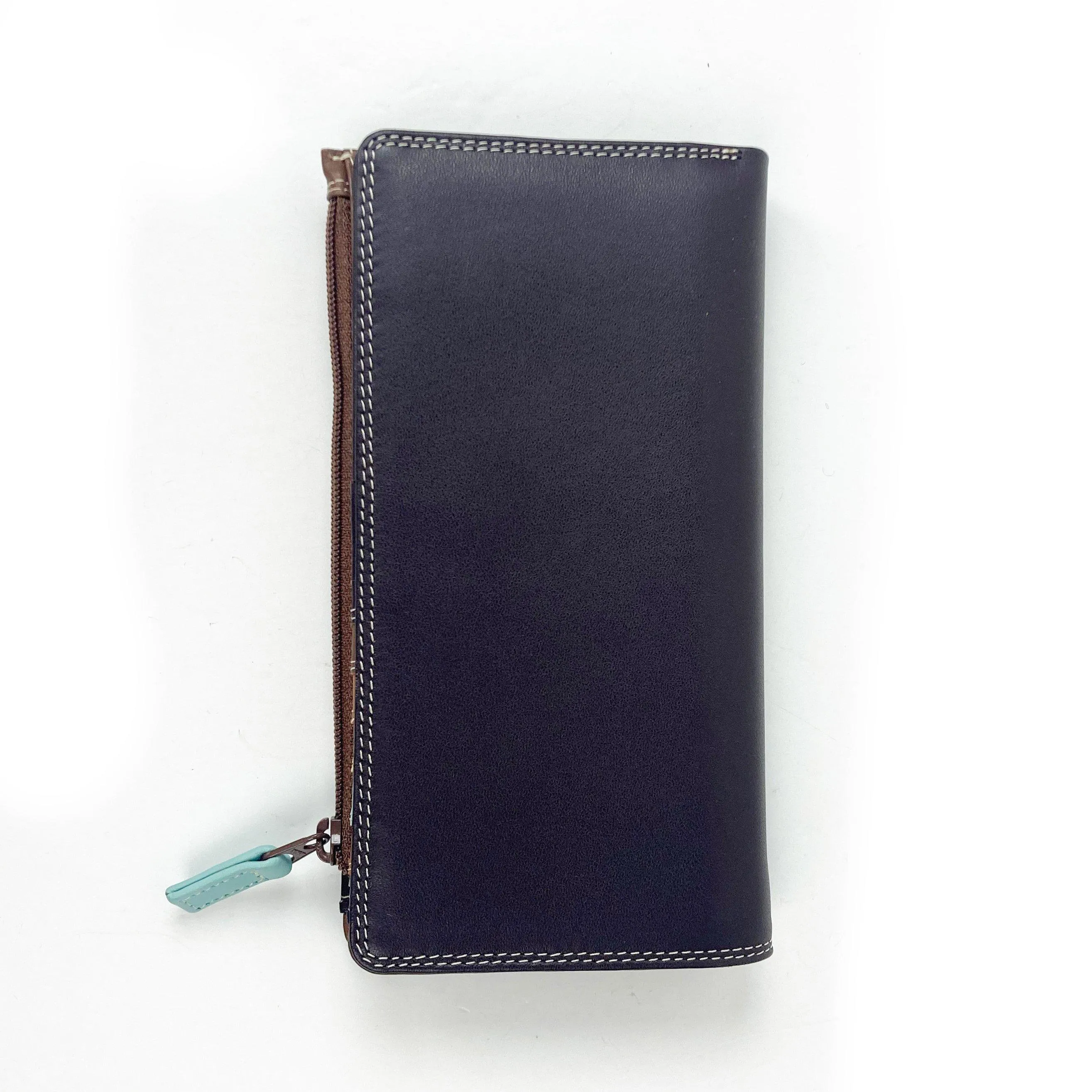 mywalit Wallet: Zipped Center, Mocha