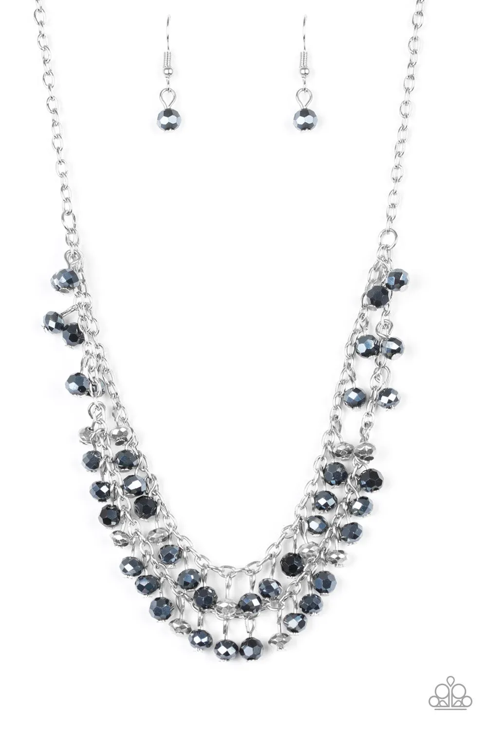Necklace So In Season - Blue N104