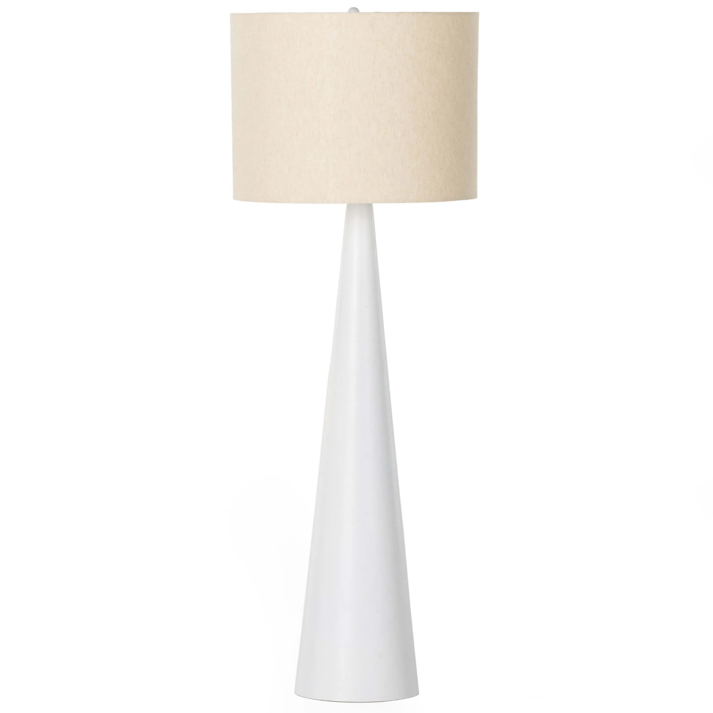 Nour Floor Lamp, Matte White