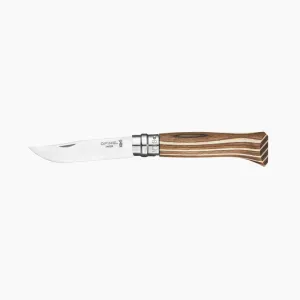 Opinel No. 08 Brown Laminated Birch