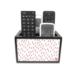 Organizer For TV AC Remotes - Pink Drops
