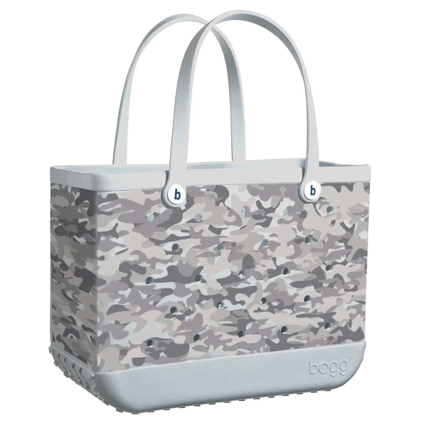 Original Bogg Bag - Large Tote,  LIMITED EDITION Snow Way GRAY Camo